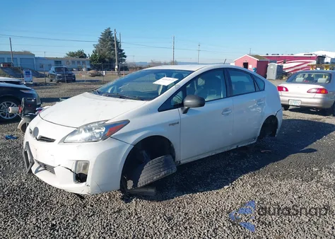 2010 Toyota Prius V z USA, uszkodzony, nr VIN JTDKN3DU1A0209998
